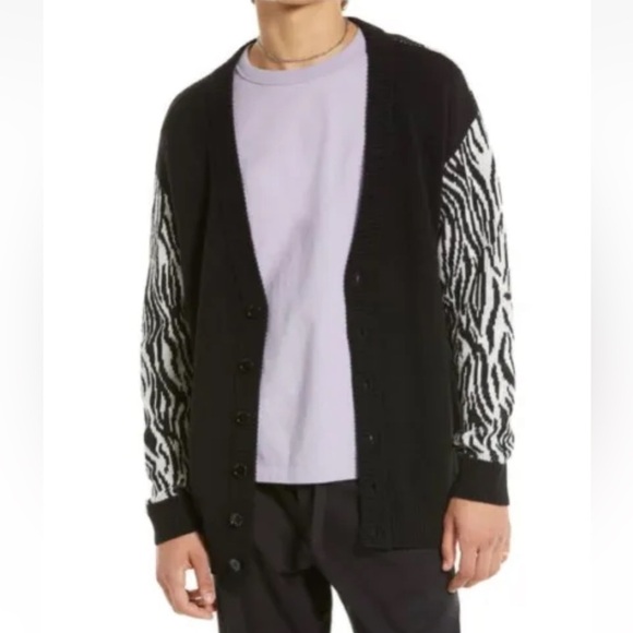 BP Nordstrom  Beyond The Binary And Unbothered Cardigan Sweater Men's Sz S NWT - Picture 1 of 12